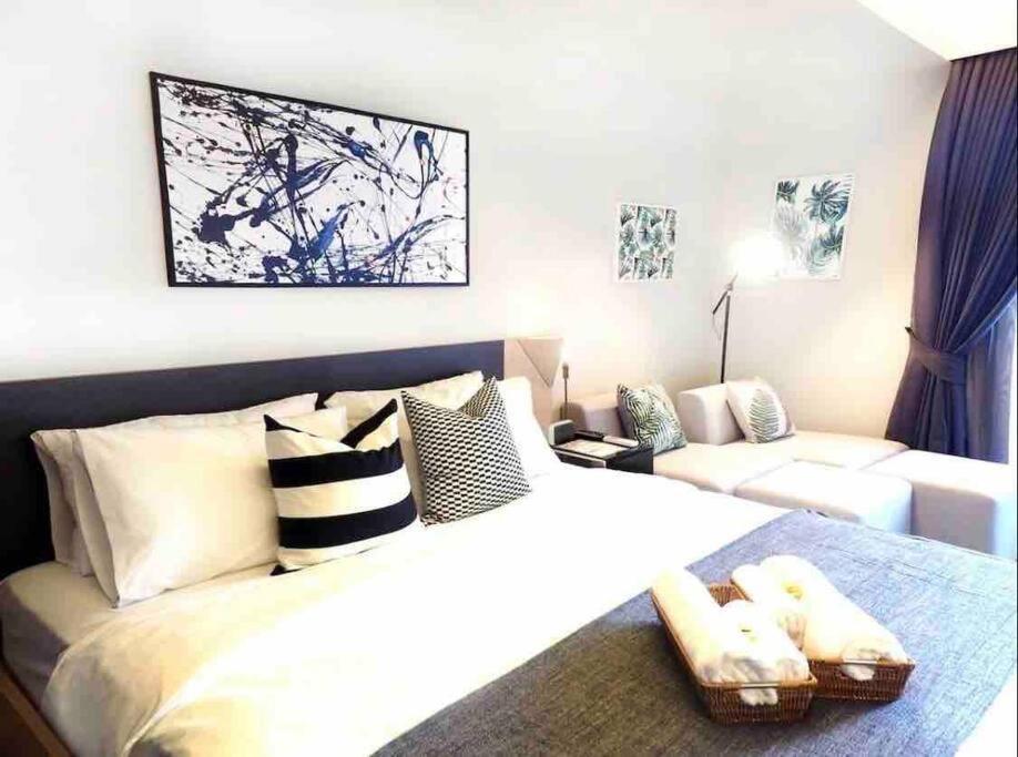 Stylish 1 Bedroom, Nice Pool,Bts Asok, Sukhumvit Bangkok Exterior foto